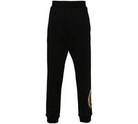 Just Cavalli logo-stamp cotton track pants - Black S-M-L-XL-XXL