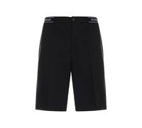 Just Cavalli logo-waistband shorts - Black 48-50-52-54