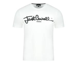 Just Cavalli Mens Signature Logo T-Shirt SY2733