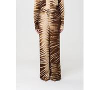 JUST CAVALLI Pants Woman color Brown - Size: 42 - female