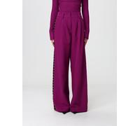 JUST CAVALLI Pants Woman color Violet - Size: 42 - female