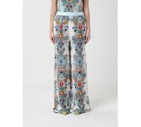 Pantalone largo a fantasia - female - Just Cavalli - Wide Trousers - Multicolor - XL - Trousers XL