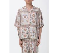 JUST CAVALLI Printed Viscose Shirt - Size: 48 - male