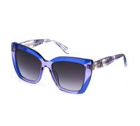 Just Cavalli SJC174V 06LA Woman Sunglasses Acetate Violet Smoke Butterfly Normal Nuanced