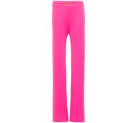Just Cavalli snake-detail flared trousers - Pink 40