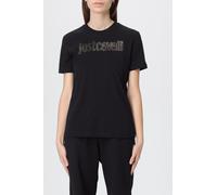 JUST CAVALLI T-Shirt Woman color Black - Size: S - female