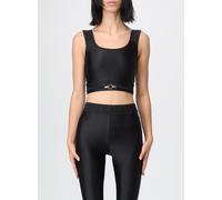 JUST CAVALLI Top Woman color Black - Size: 40 - female