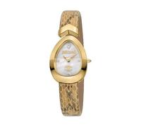 Just Cavalli Women Analog Quartz Watch with Leather Strap JC1L321L0025