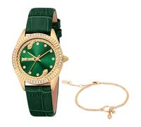 Just Cavalli Women Analog Quartz Watch with Leather Strap JC1L361L0025
