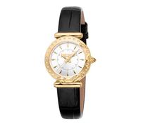 Just Cavalli Women Analog Quartz Watch with Leather Strap JC1L363L0025