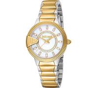 Just Cavalli Women Analog Quartz Watch with Stainless Steel Strap JC1L256M0095