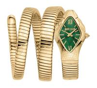 Just Cavalli Women Analog Quartz Watch with Stainless Steel Strap JC1L307M0035