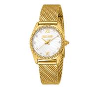 Just Cavalli Women Analog Quartz Watch with Stainless Steel Strap JC1L313M0025
