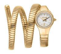 Just Cavalli Women Analog Quartz Watch with Stainless Steel Strap JC1L355M0025