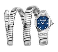 Just Cavalli Women Analog Quartz Watch with Stainless Steel Strap JC1L370M0025