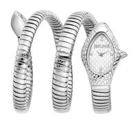 Just Cavalli Women Analog Quartz Watch with Stainless Steel Strap JC1L374M0015