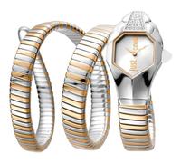 Just Cavalli Women's Signature Snake Watch in Silver Just Cavalli Silver One Size