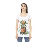 Just Cavalli Womens T-Shirt Women - Multicolour Cotton - Size X-Large