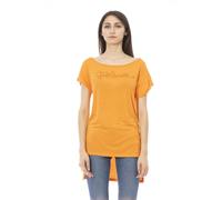 Just Cavalli Womens T-Shirt Women - Orange Cotton - Size Medium