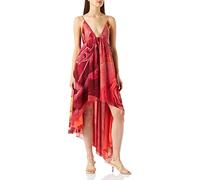 Just Cavalli Women's Vestito Dress, 182S Red Variant, 36