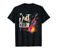 Just Cellin Cello Player Cellist Musician Music Instrument T-Shirt