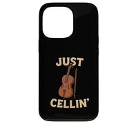 Just Cellin Funny Cello Player Musician Classical Music Love Case for iPhone 13 Pro