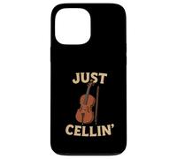 Just Cellin Funny Cello Player Musician Classical Music Love Case for iPhone 13 Pro Max