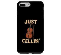 Just Cellin Funny Cello Player Musician Classical Music Love Case for iPhone 7 Plus/8 Plus