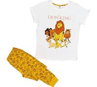 Just Character Ladies Cartoon TV Movies Character Short Sleeve Nightwear Pyjama set Size 8-10, 12-14, 16-18 And 20-22 (16-18, Lion King Family)