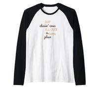 Just Chasin' Cows Horse Girl Cowgirl Raglan Baseball Tee