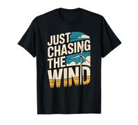 Just Chasing The Wind, Windmill Turbine Technician T-Shirt