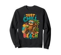 Just Chill Beach Sloth Bliss Sweatshirt