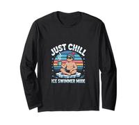 Just Chill Ice Swimmer Mode Long Sleeve T-Shirt