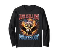 Just Chill The Fourth Out Long Sleeve T-Shirt