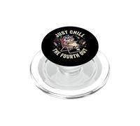 Just Chill The Fourth Out PopSockets PopGrip for MagSafe
