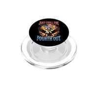 Just Chill The Fourth Out PopSockets PopGrip for MagSafe