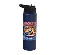 Just Chill The Fourth Out Stainless Steel Insulated Water Bottle