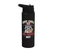 Just Chill The Fourth Out Stainless Steel Insulated Water Bottle