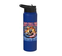 Just Chill The Fourth Out Stainless Steel Insulated Water Bottle