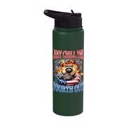 Just Chill The Fourth Out Stainless Steel Insulated Water Bottle