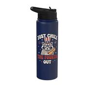 Just Chill The Fourth Out Stainless Steel Insulated Water Bottle