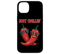 Just Chillin' Cool Peppers Graphic Fun Case for iPhone 14 Plus