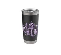 Just Chillin Doing Nothing Stainless Steel Insulated Tumbler