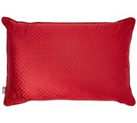Just Contempo Geometric Filled Cushion, Red, 16x24 inches