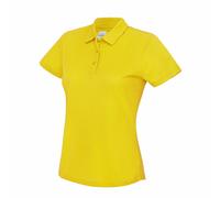 Just Cool Ladies Breathable Polyester Athletic Sports Polo Shirt with Collar