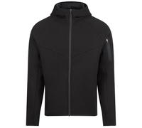 Just Cool Men's Adapt Fleece Full Zip Hoodie in Black | Size: Large Just Cool Black L