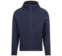 Just Cool Men's Adapt Fleece Full Zip Hoodie in Navy | Size: Large Just Cool Navy L