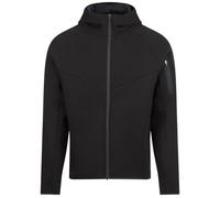 Just Cool Men's AWDis Adapt Fleece Full Zip Hoodie in Black | Size: Large Just Cool Black L