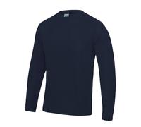 Just Cool Mens Long Sleeve Sports Gym Performance Plain / N/A N/A RW684