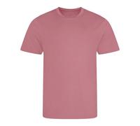 Just Cool Men's Plain Dusty Pink T-Shirt | Size: XS Just Cool Dusty Pink XS